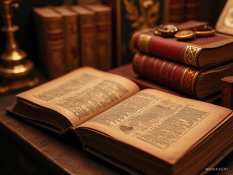 Sällsynta böcker och manuskript hos Lumina Scriptorium i Stockholm